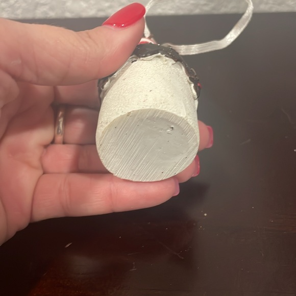 Christmas Ornament Resin Candy Cane Marshmallow 3” - Picture 4 of 4